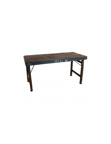 MESA ANTOINE LATERAL MARRON