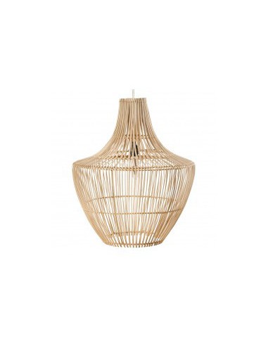 LAMPARA CARANDE RATTAN NATURAL